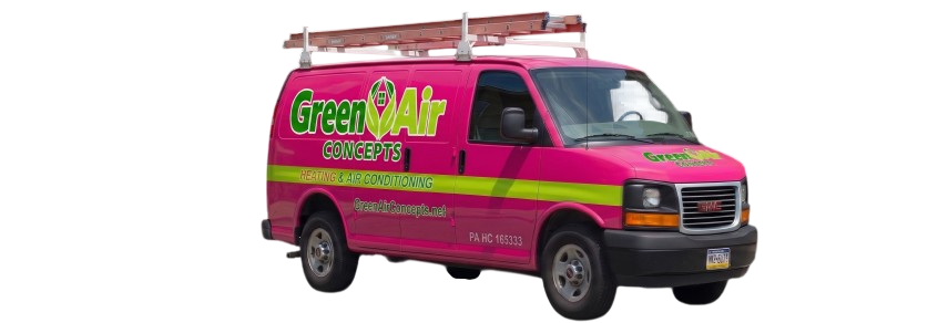 Green Air Concepts HVAC Truck Angled